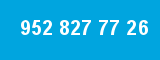 952 827 77 26 952 827 77 26